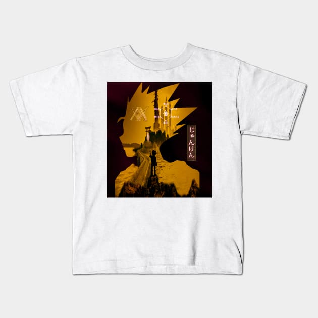 Gon Kids T-Shirt by mikeeeArt